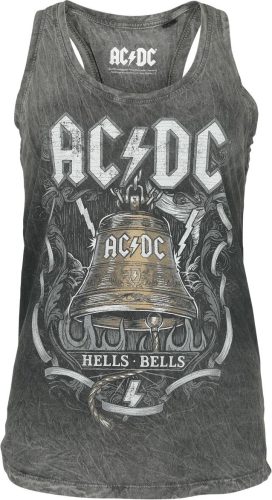 AC/DC Hells Bells Dámský top šedá