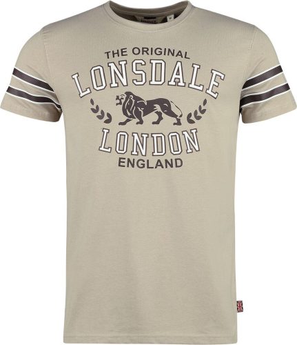 Lonsdale London BROUSTER Tričko písková