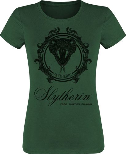 Harry Potter Slytherin Dámské tričko zelená