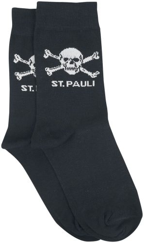 FC St. Pauli FC St. Pauli - Skull Ponožky černá