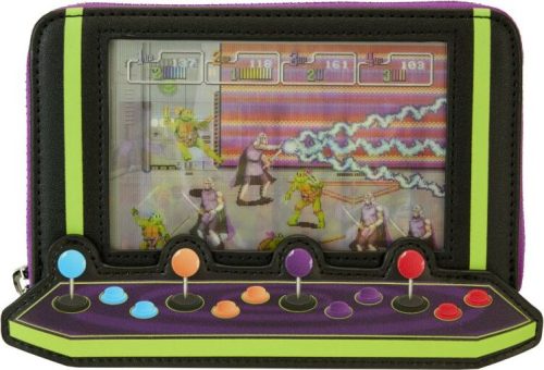 Teenage Mutant Ninja Turtles Loungefly - Vintage Arcade (Glow in the Dark) Peněženka vícebarevný