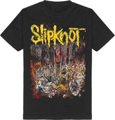 Slipknot MSG Painting Tričko černá