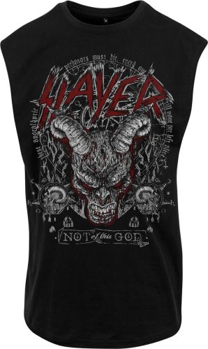 Slayer Demon Head Tank top černá