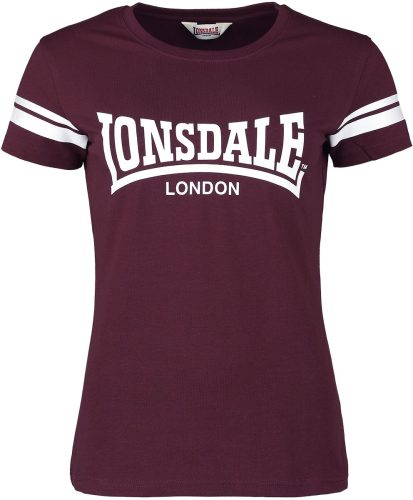 Lonsdale London KILLEGRAY Dámské tričko tmavě červená