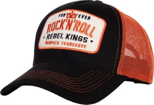 King Kerosin Rebel Kings Trucker Hat Trucker kšiltovka černá
