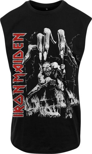 Iron Maiden Eddie Big Hand Tank top černá